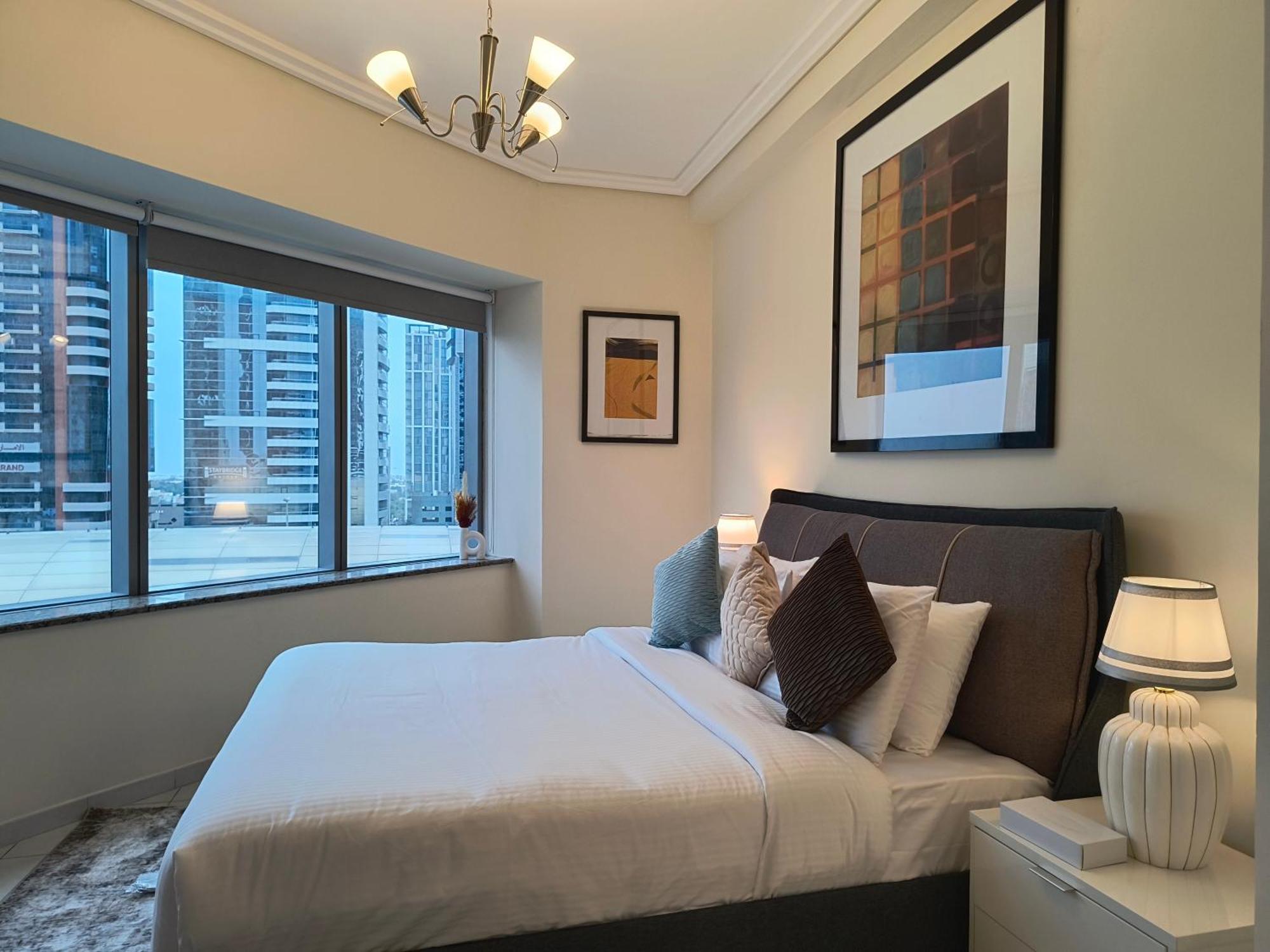 Trinity Holiday Homes - Sheikh Zayed Road Near To Financial Center Metro Station Dubái Exterior foto